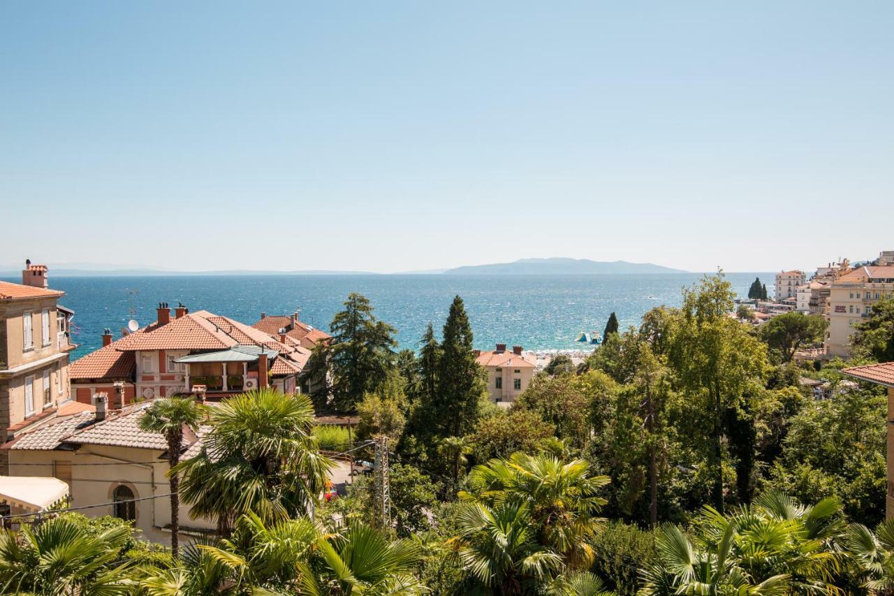 Penthouse And Piano Nobile Prkg Wifi Garden Near Beach Away From Roads Opatija Exteriör bild